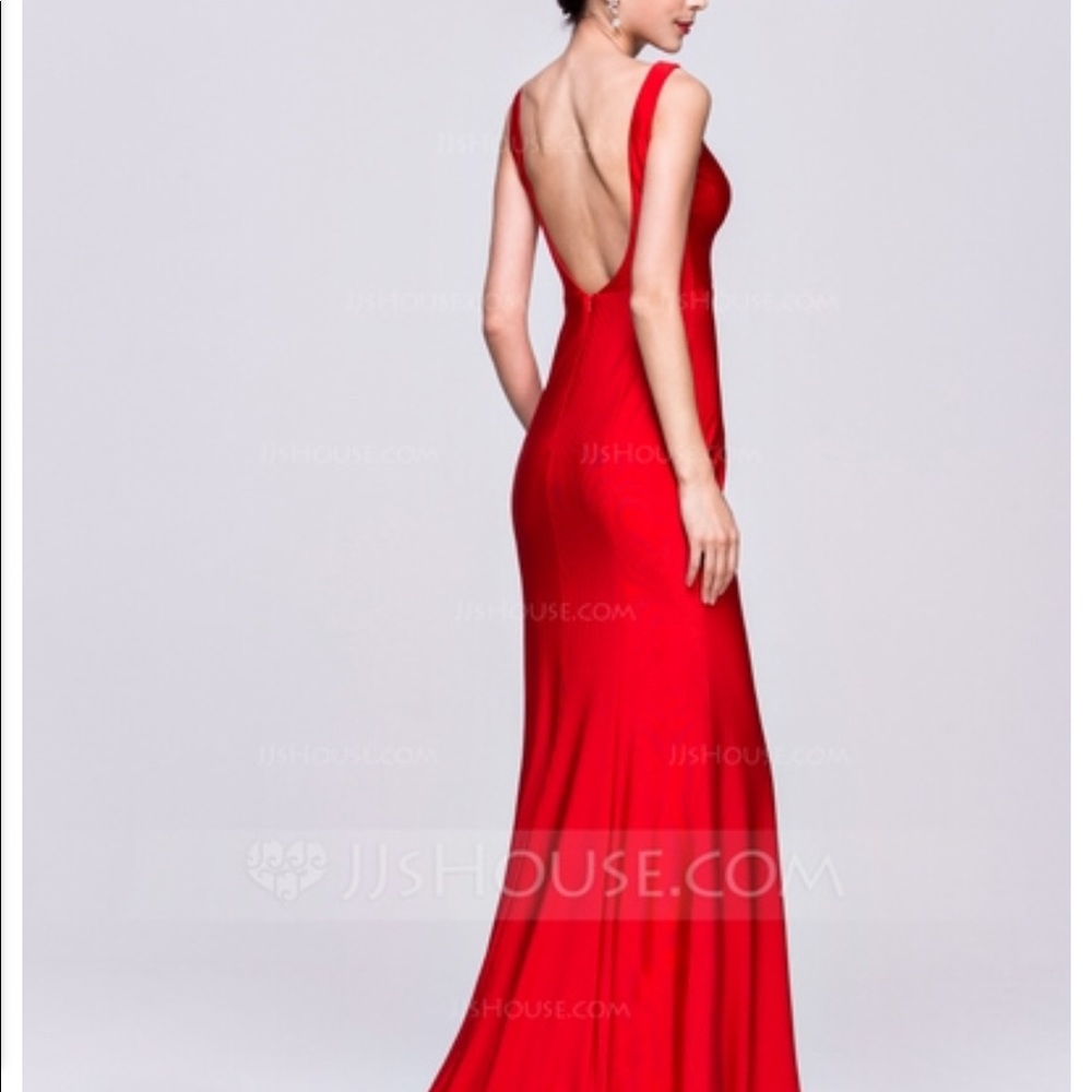 WHITE formal dress
